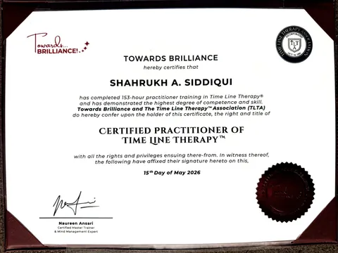 Certified Practitioner of Time Line Therapy — TLTA